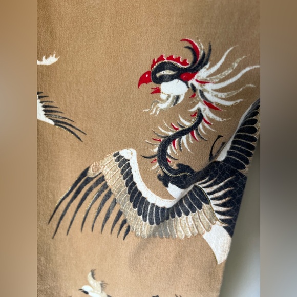 Just Cavalli Vintage Japanese Crane Print Jeans - Picture 3 of 17